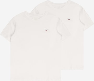 GANT T-Shirt in Weiß: predná strana