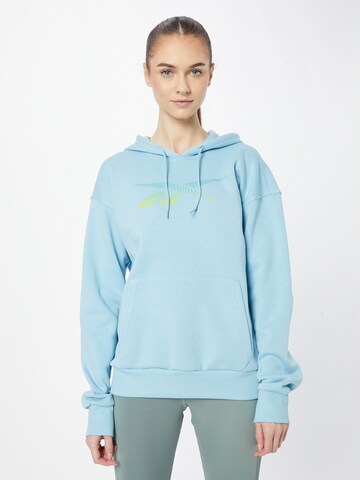 Reebok Athletic Sweatshirt 'Doorbuster' in Blue: front