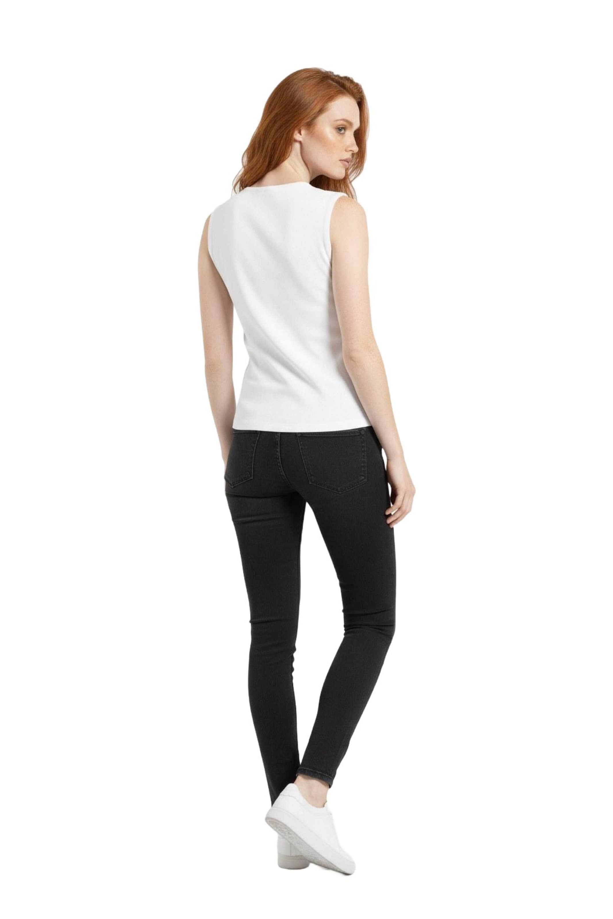 Alexa Dash Top in White