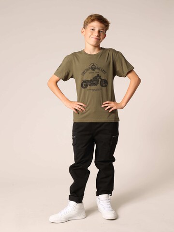 T-Shirt 'Park' Deeluxe en vert