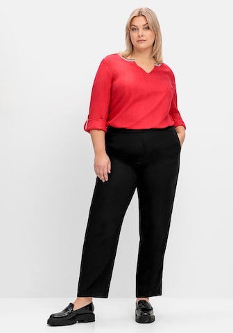 SHEEGO Regular Trousers in Black