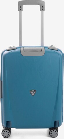 Roncato Trolley 'Light 4' in Blauw: voorkant