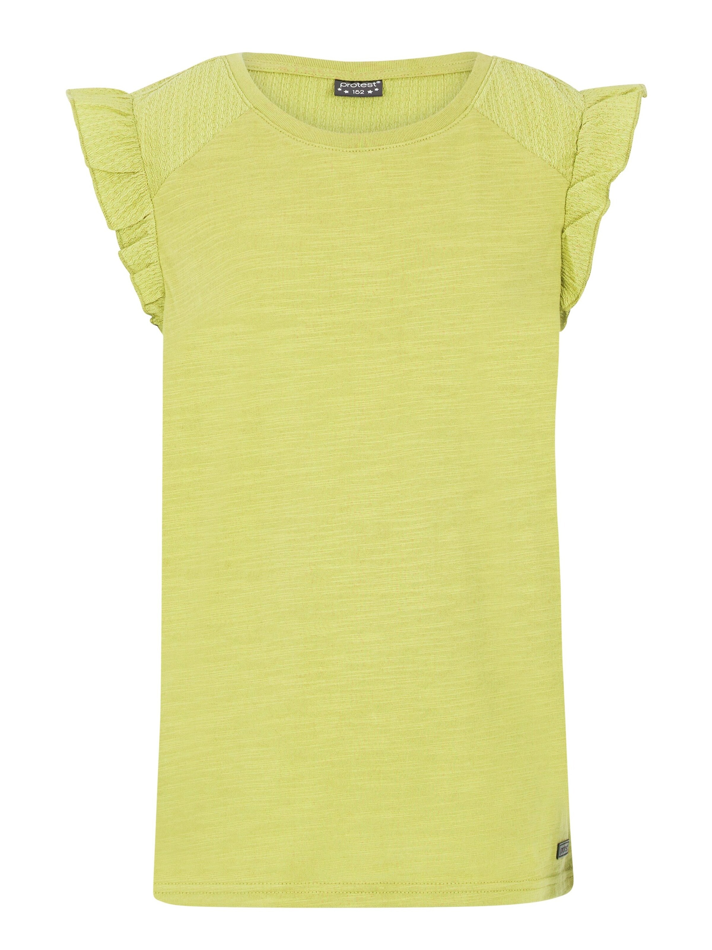 PROTEST Shirt 'PRTCRIUS JR' in Groen: voorkant