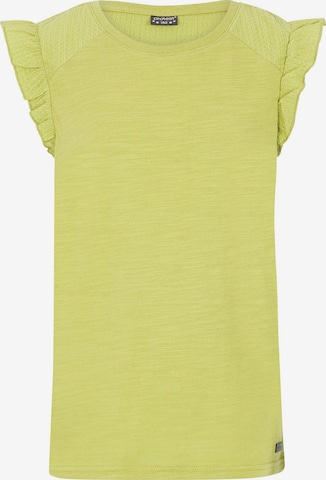 PROTEST Shirt 'PRTCRIUS JR' in Groen: voorkant