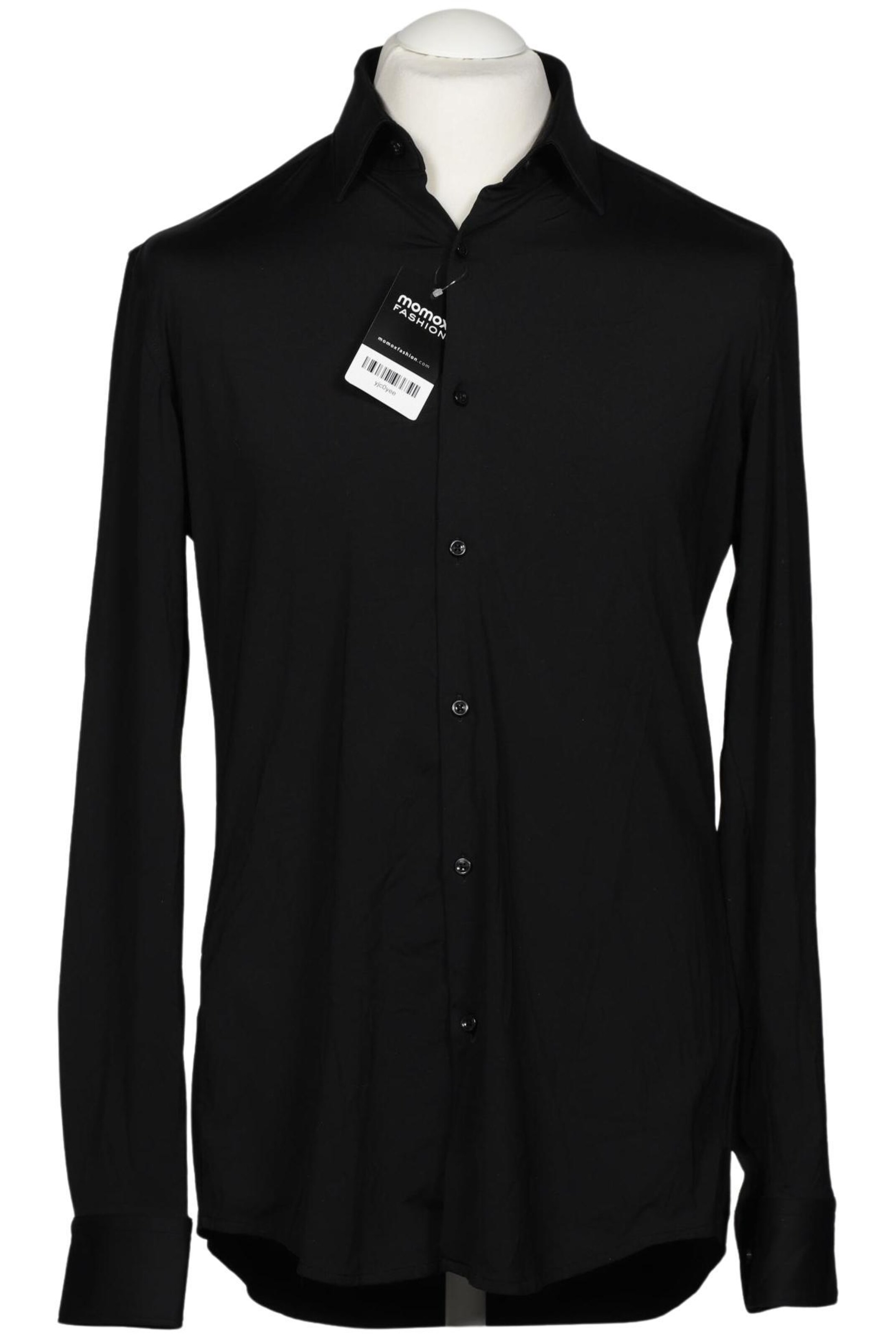 HUGO Button Up Shirt in M in Black: front