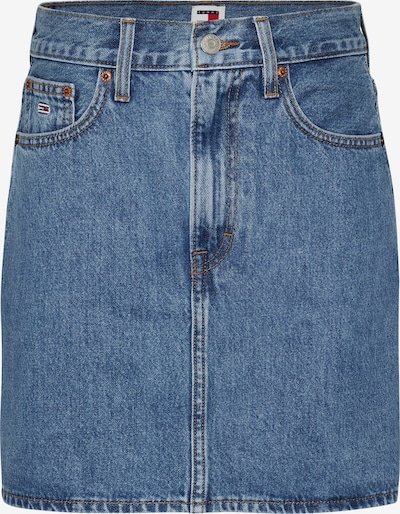 Tommy Jeans Curve Jupe en bleu denim / rouge / blanc, Vue avec produit