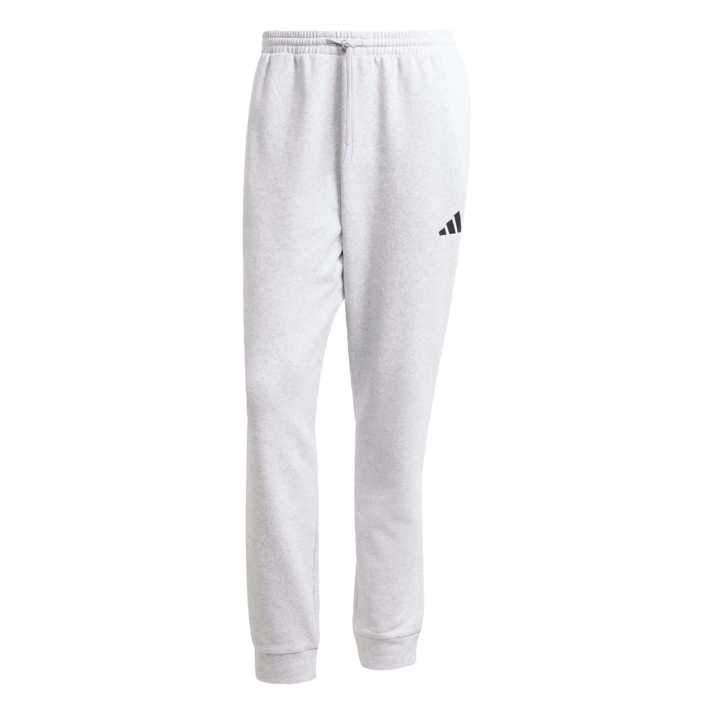 ADIDAS SPORTSWEAR Sportbyxa 'Essentials Feelcozy' i grå: framsida