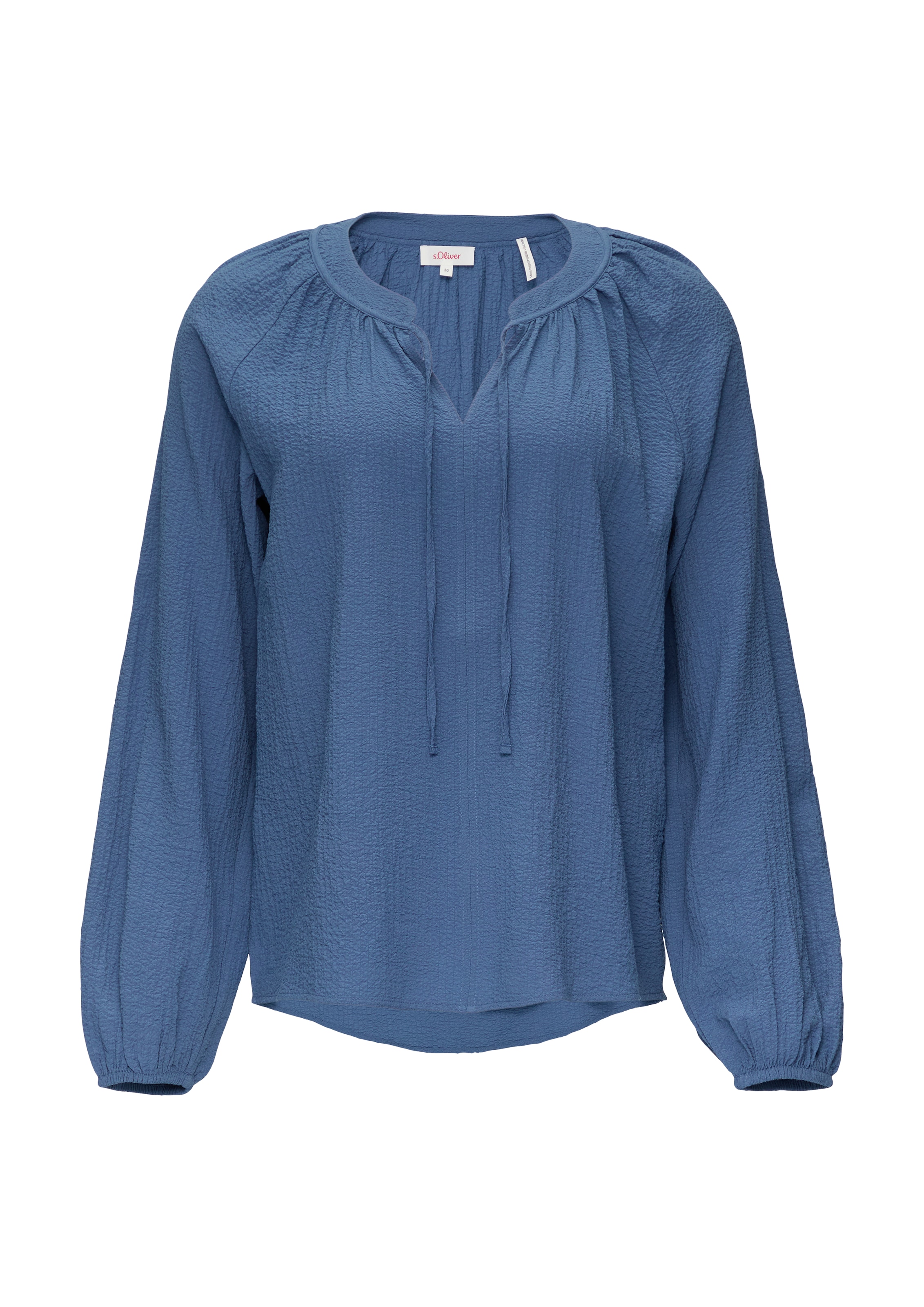 s.Oliver Bluse in Blau: Vorderseite
