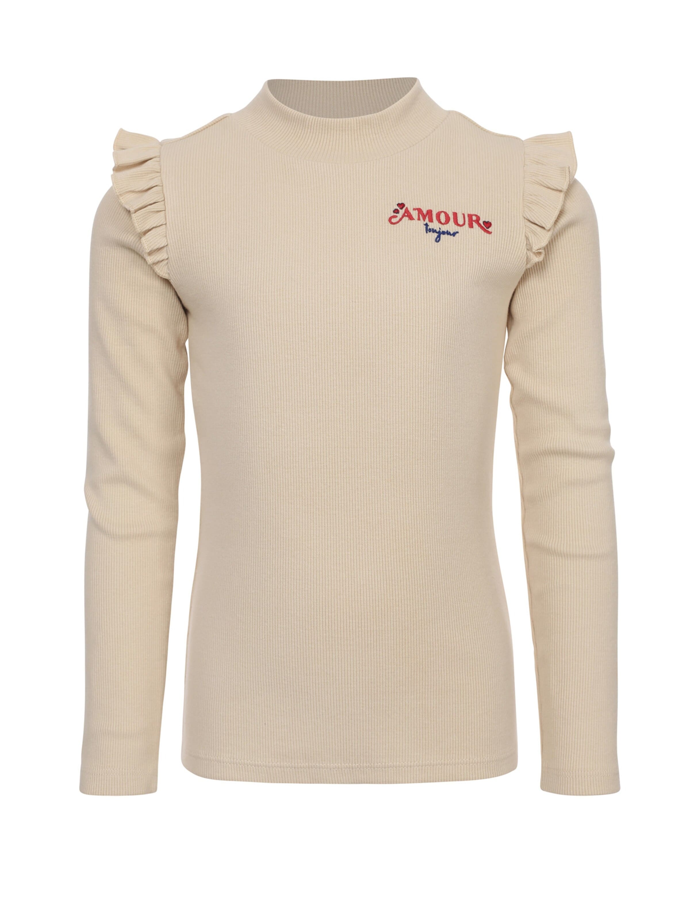Looxs Revolution Shirt in Beige: voorkant