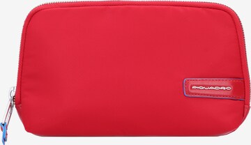 Piquadro Cosmetic Bag 'Ry' in Red: front