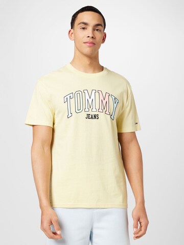 TOMMY HILFIGER T-Shirt in Gelb: predná strana