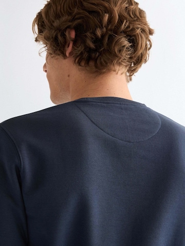 WRANGLER Sweatshirt 'Embroidery Crew' in Blue