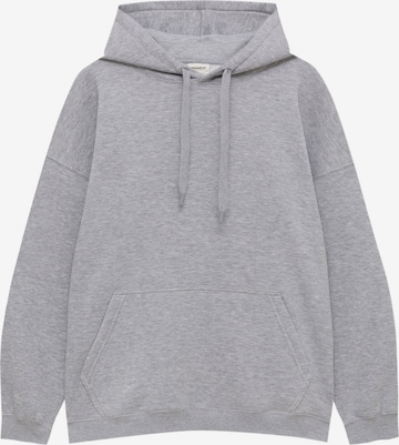 Pull&Bear Sweatshirt in Grau: predná strana