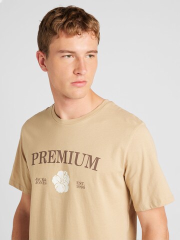 JACK & JONES Tričko 'JPRBLAALFIE' – béžová