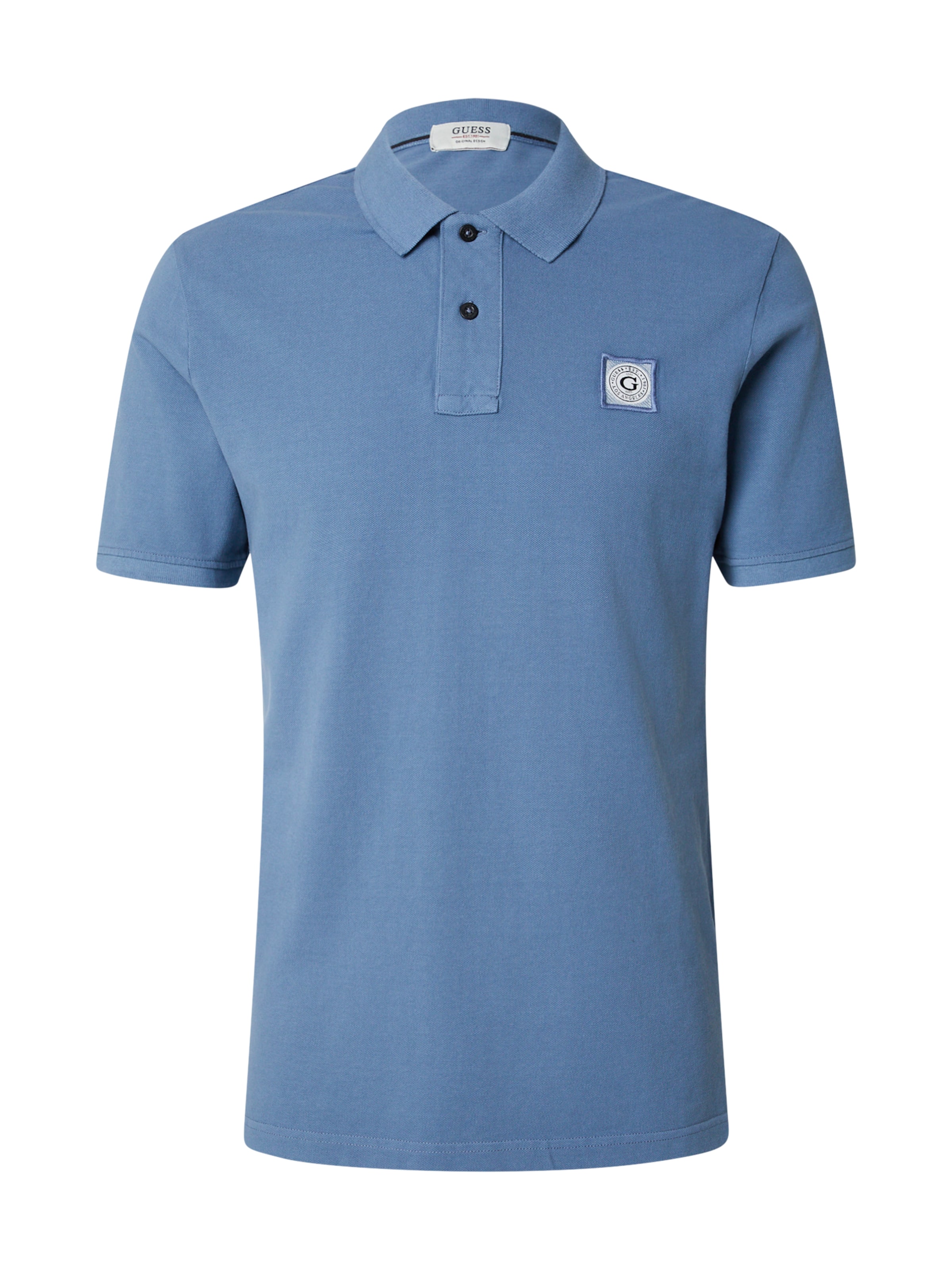 GUESS - Camiseta en azul: frente