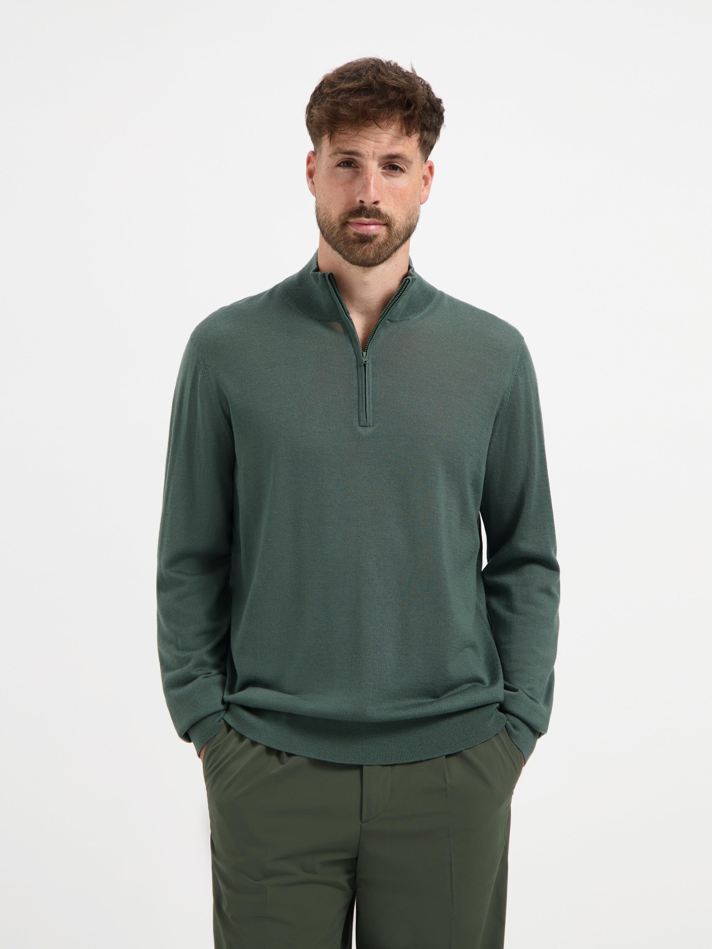 Pull-over merso en vert : devant