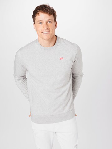 Sweat-shirt 'Crew Sweatshirt' LEVI'S ® en gris : devant