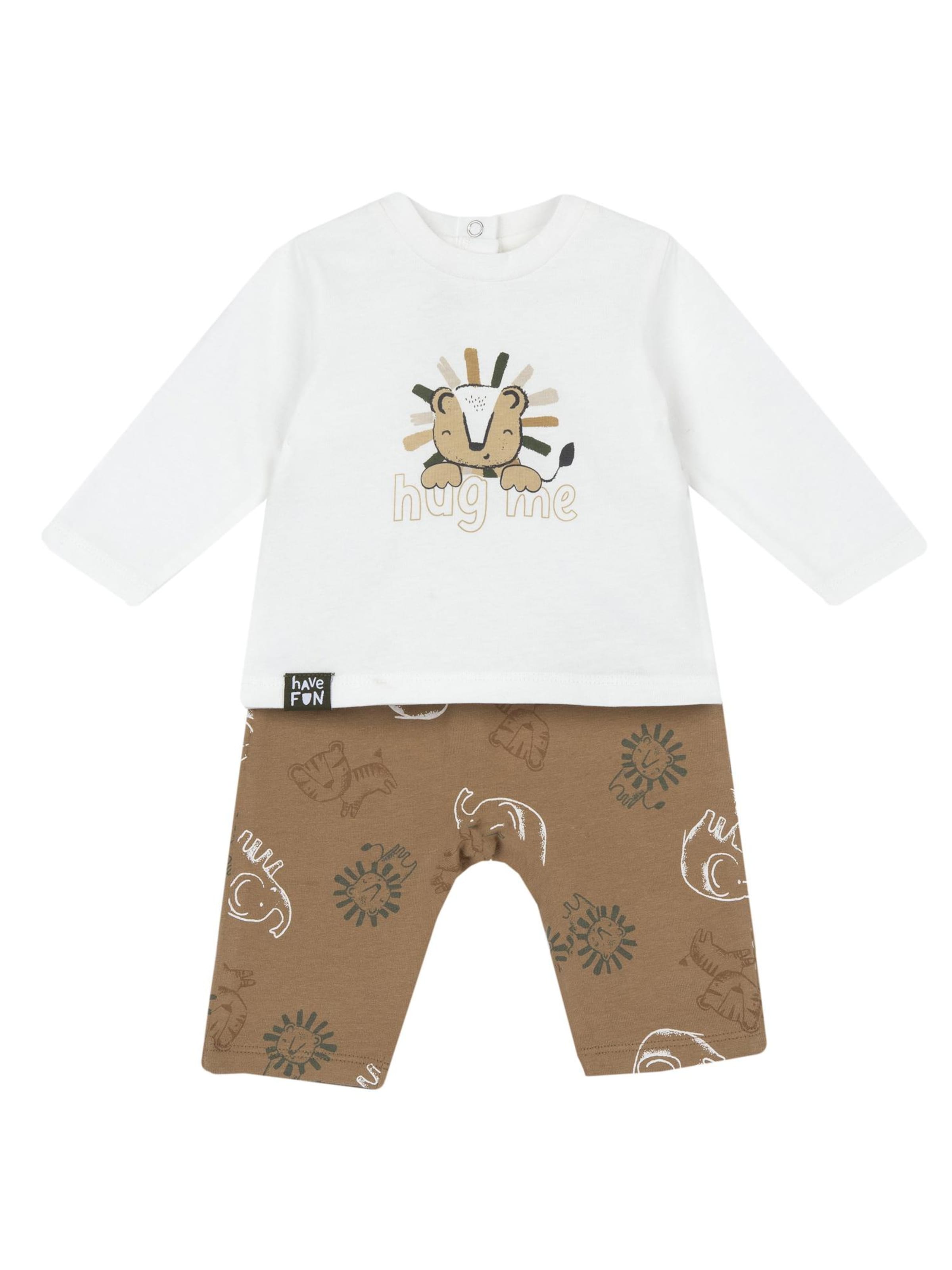 Chicco Σετ σε λευκό: μπροστά