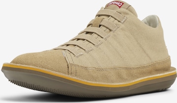 CAMPER High-Top Sneakers ' Beetle ' in Beige: front