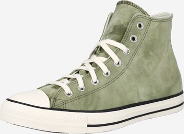 Sneaker înalt 'Chuck Taylor All Star' de la CONVERSE pe verde: față