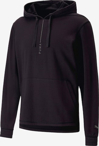 PUMA Sports sweatshirt in Black: front