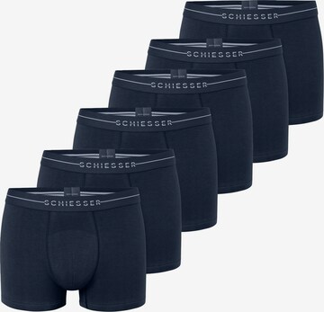 SCHIESSER Boxer shorts 'Cotton Flex' in Blue: front