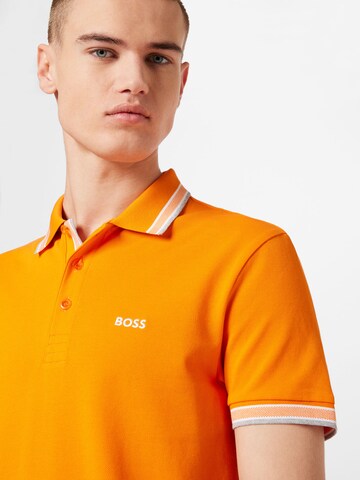 BOSS Green - Camisa 'Paddy' em laranja