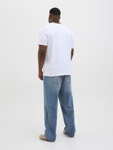 Jack & Jones Plus Loose fit Jeans 'JJIEddie JJIOriginal' in Blue