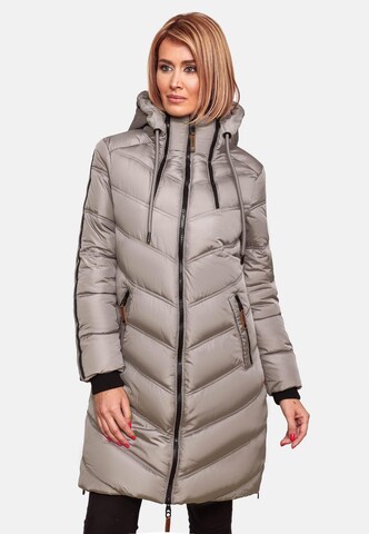 MARIKOO Winter coat 'Armasa' in Grey