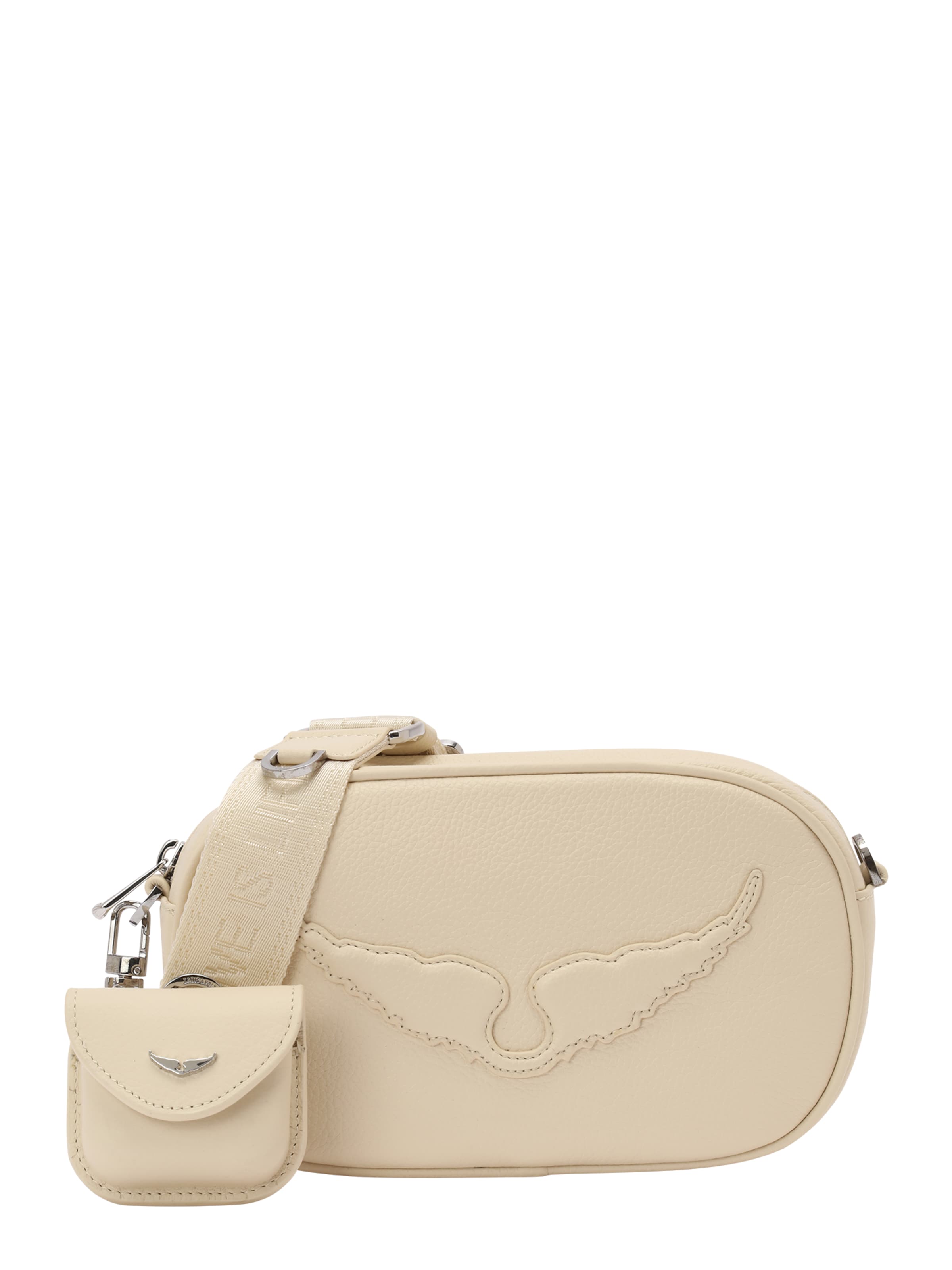 Zadig & Voltaire Skuldertaske 'Rock With You' i beige: forside