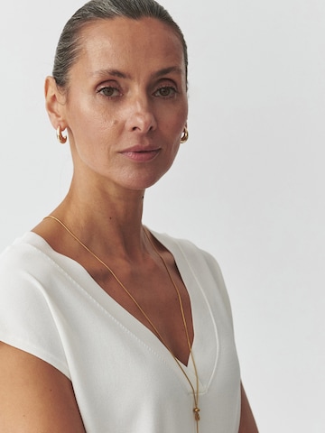 TATUUM - Blusa en blanco
