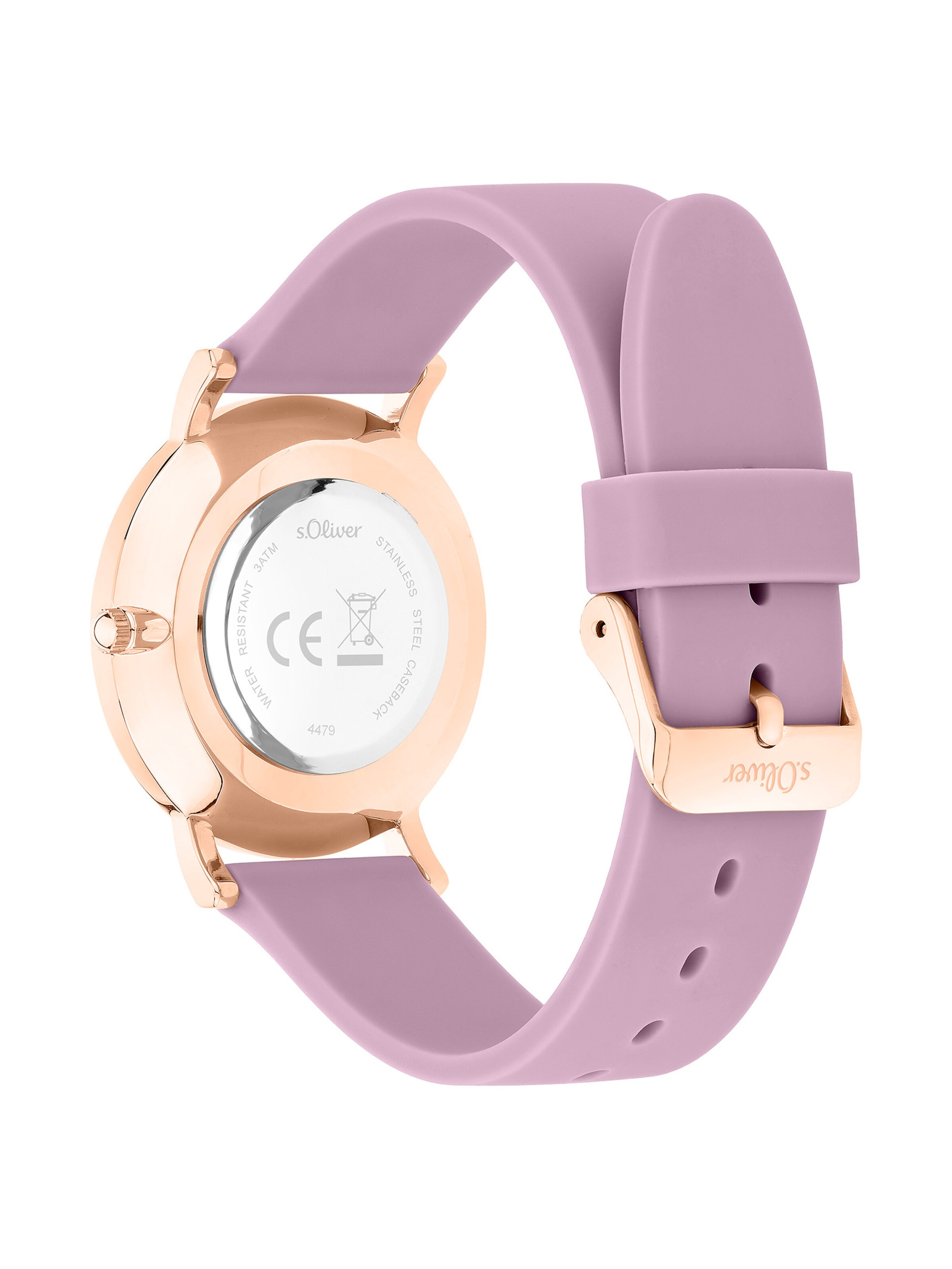s.Oliver Analog Watch in Purple