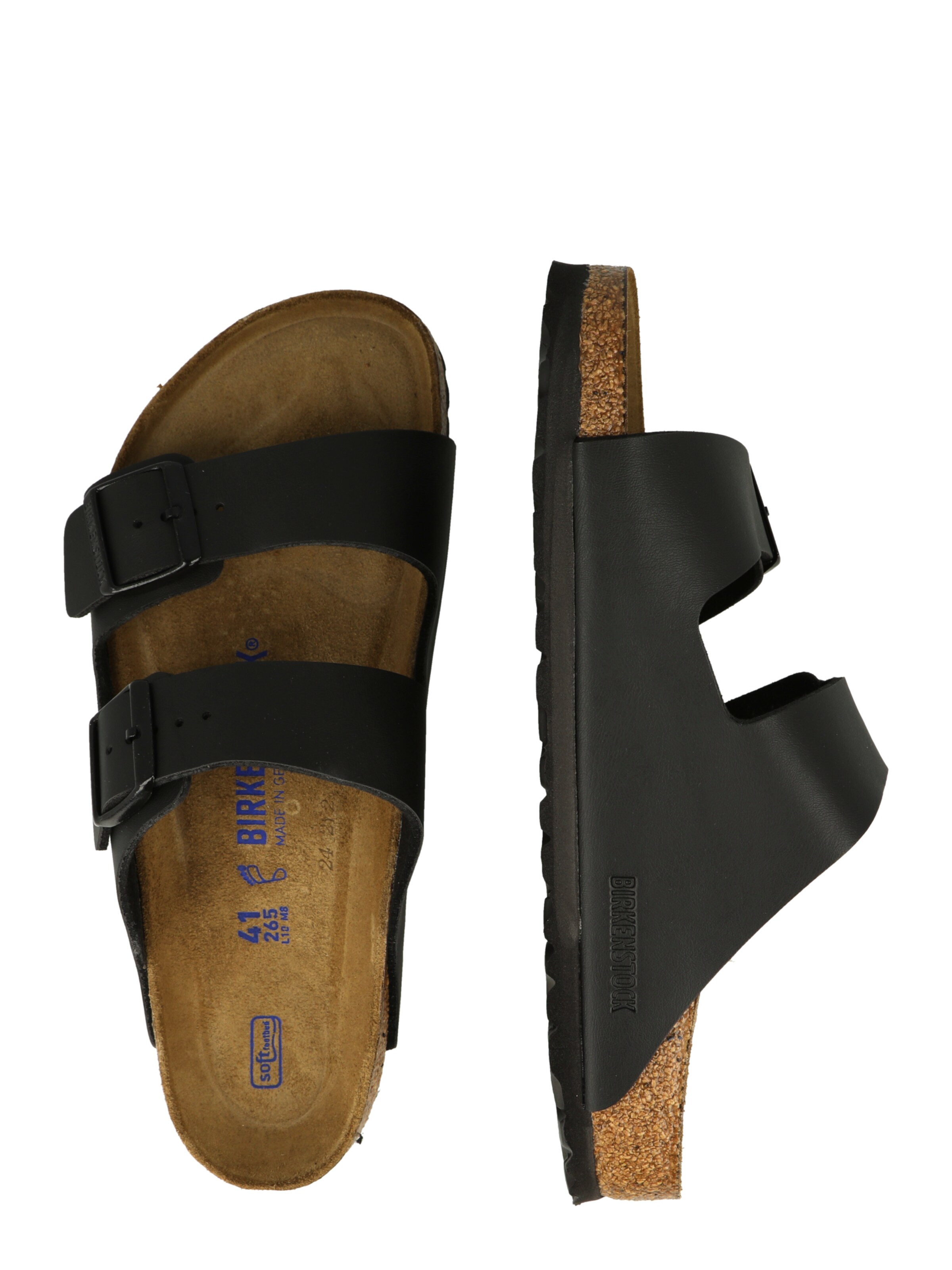 BIRKENSTOCK Pantofle 'Arizona' – černá