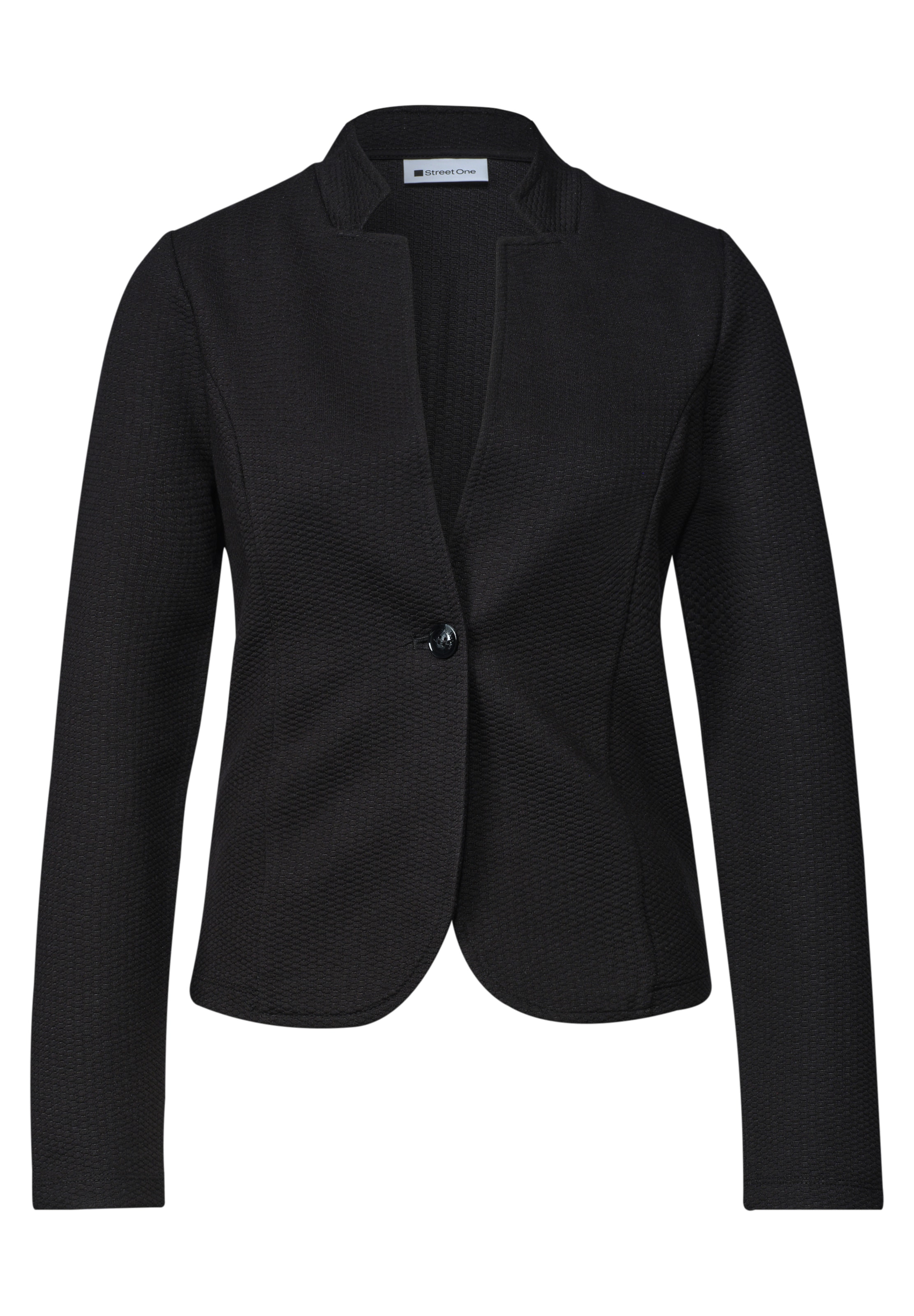 STREET ONE Blazer in Schwarz: Vorderseite