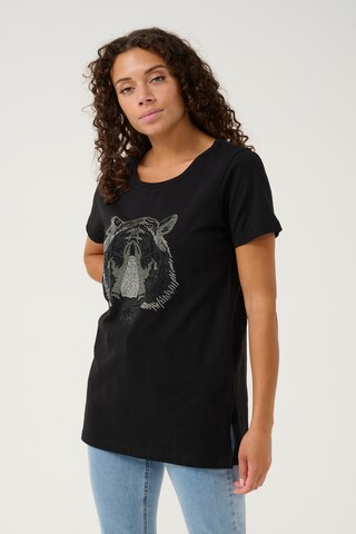 Cream Shirt 'Ian' in Black: front