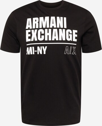 ARMANI EXCHANGE T-Shirt in Schwarz: predná strana