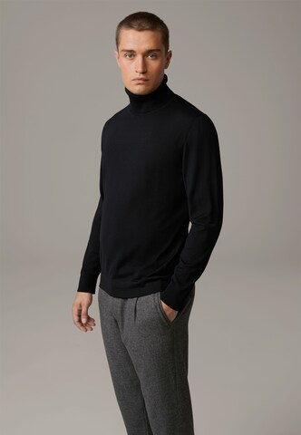 Pull-over 'Marek' STRELLSON en noir : devant