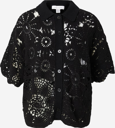 TOPSHOP Cardigan i XXS-XS i sort, Produktvisning