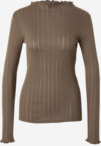 modström Shirt 'Issy' in Brown: front