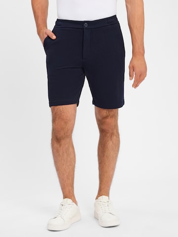 Finshley & Harding Regular Pants in Blue: front