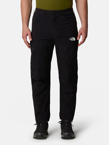 THE NORTH FACE Regular Sportbyxa i svart: framsida