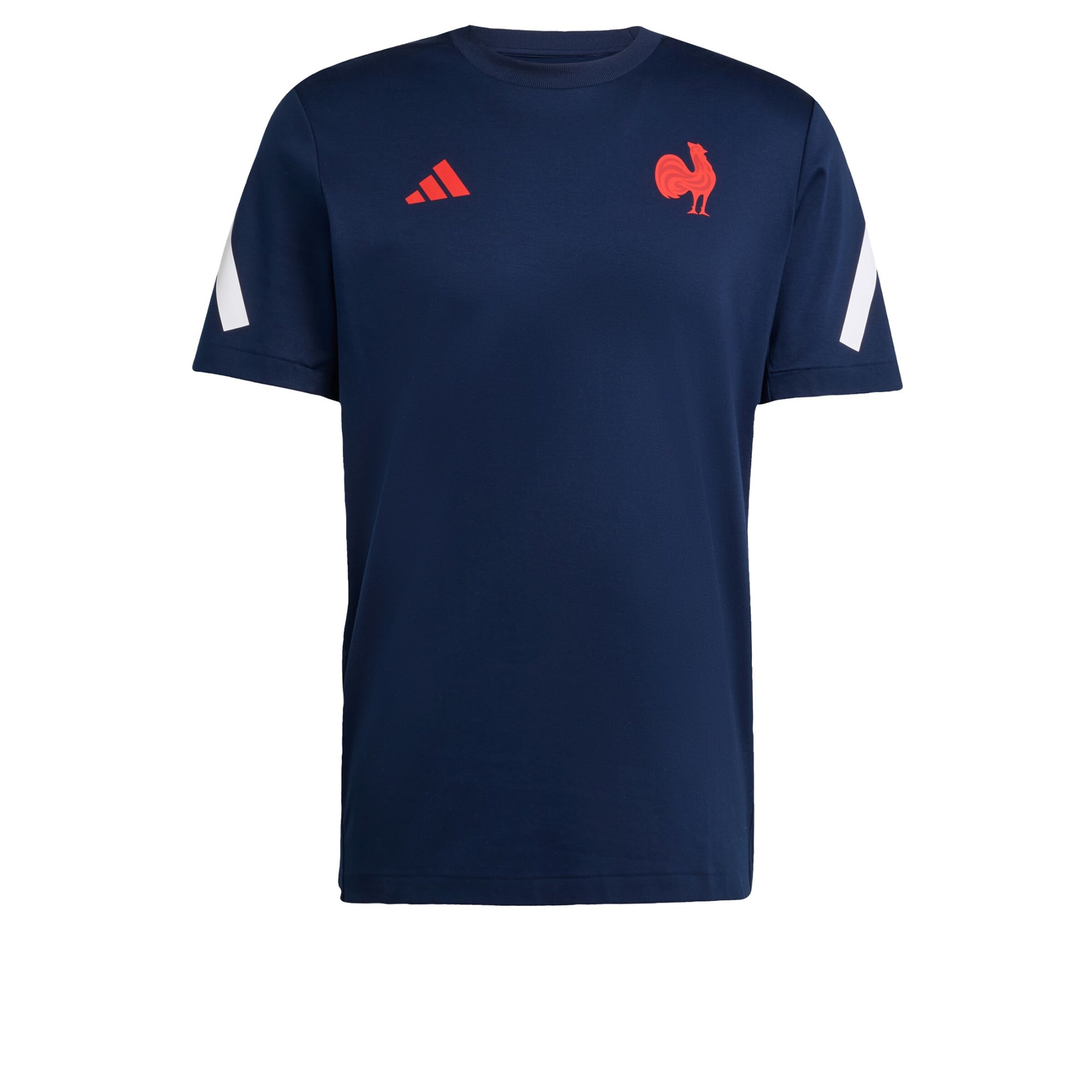 T-Shirt fonctionnel 'France Travel' ADIDAS PERFORMANCE en bleu : devant