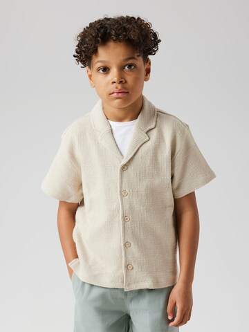 NAME IT Regular Fit Skjorte i beige: forside