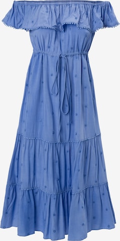 Abito di Influencer in blu: frontale