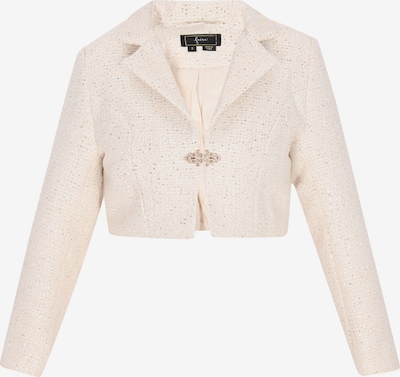 Švarkas iš faina, spalva – Auksas / balta, Prekių apžvalga