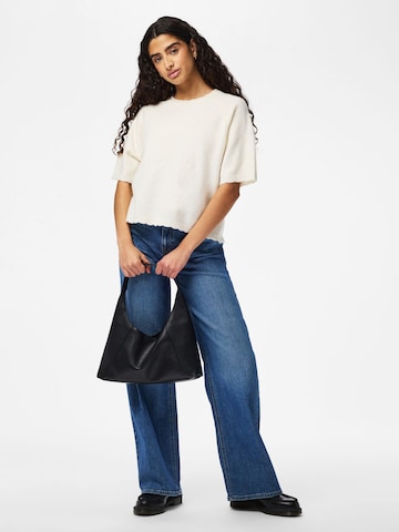 Pull-over 'PCRATH' PIECES en beige