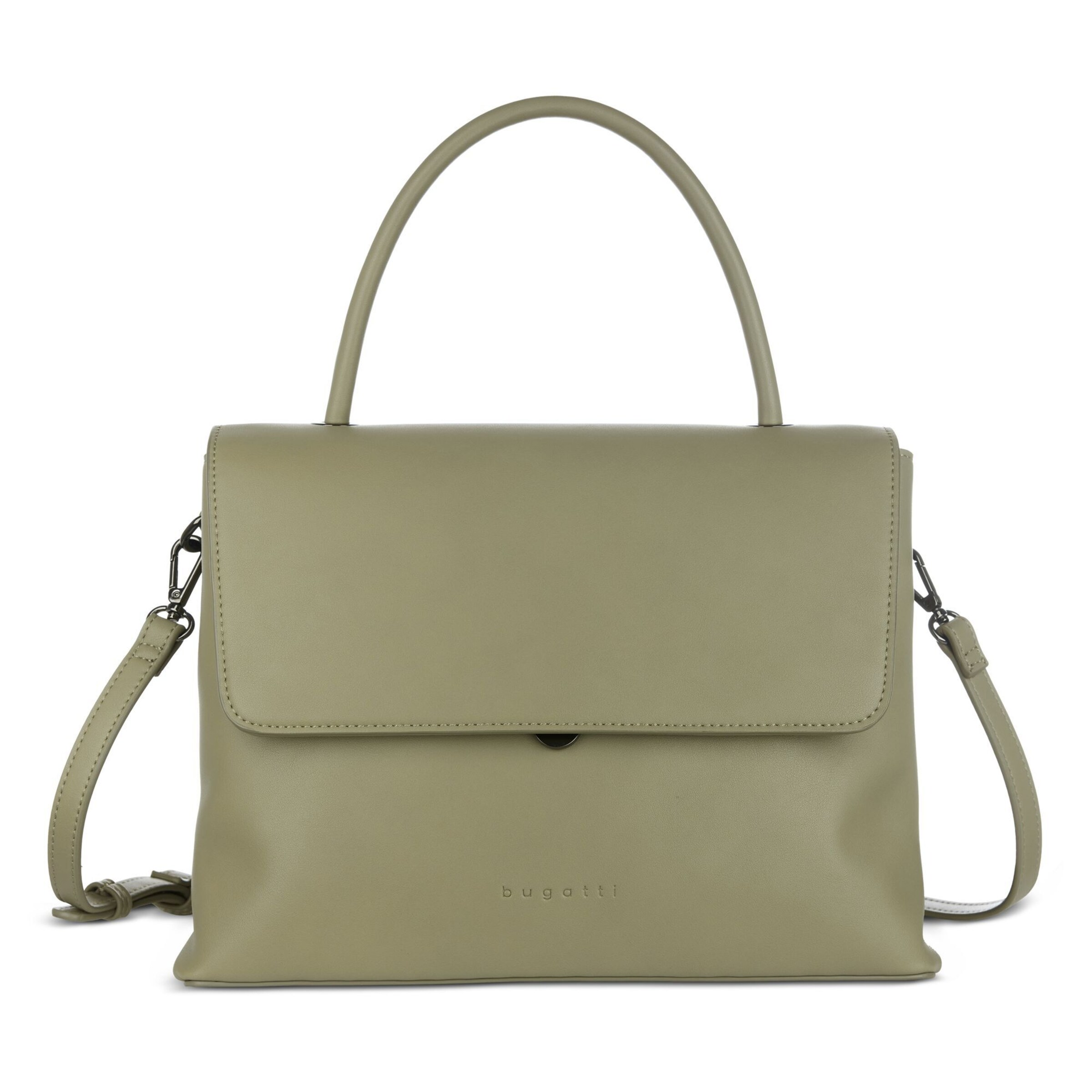 Borsa a mano 'Ilva' di bugatti in verde: frontale