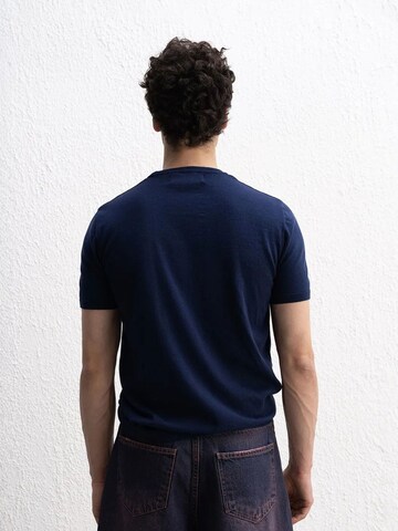 Maglietta di Giesto in blu