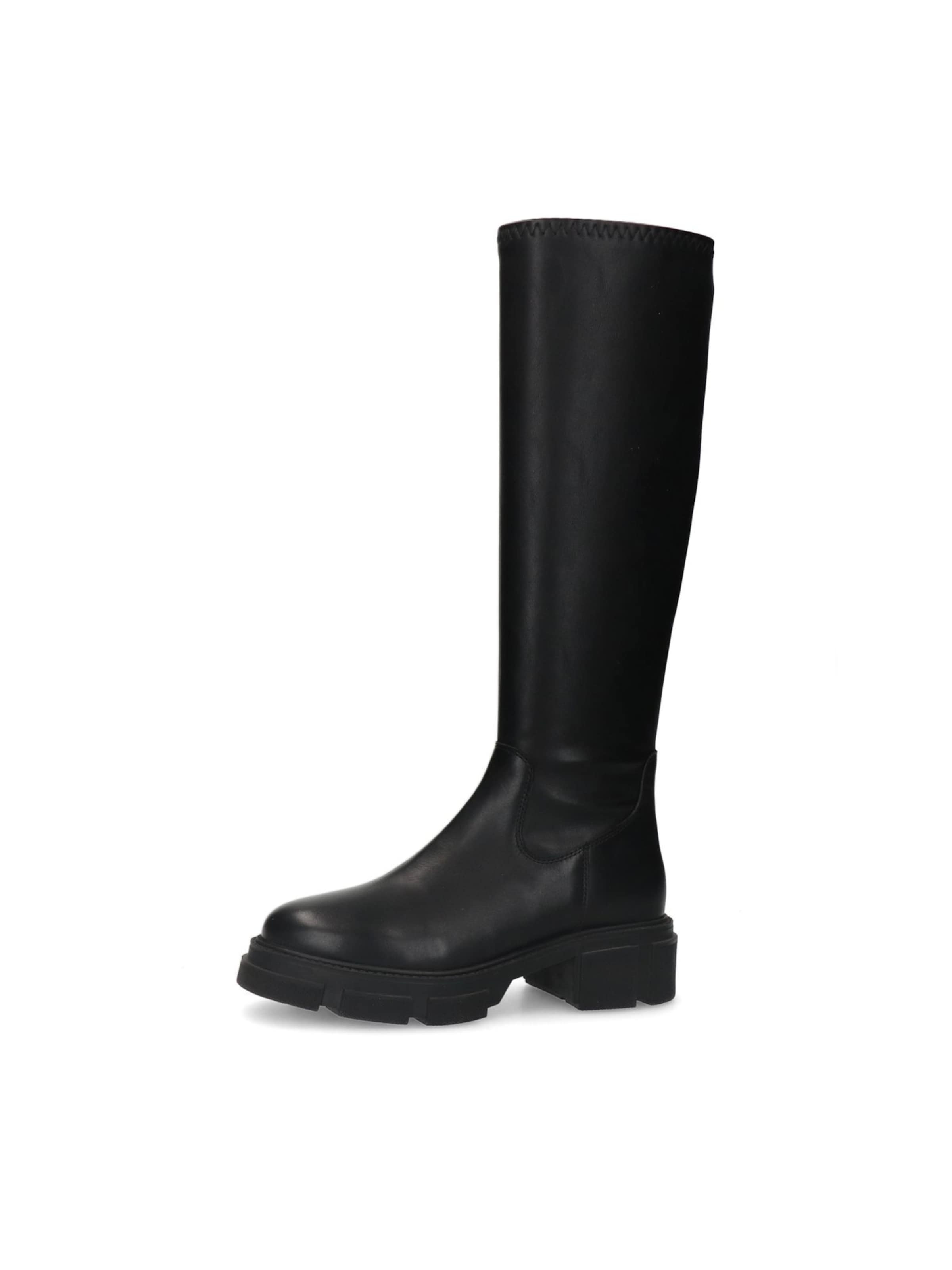 MANFIELD Stiefel in Schwarz: Vorderseite