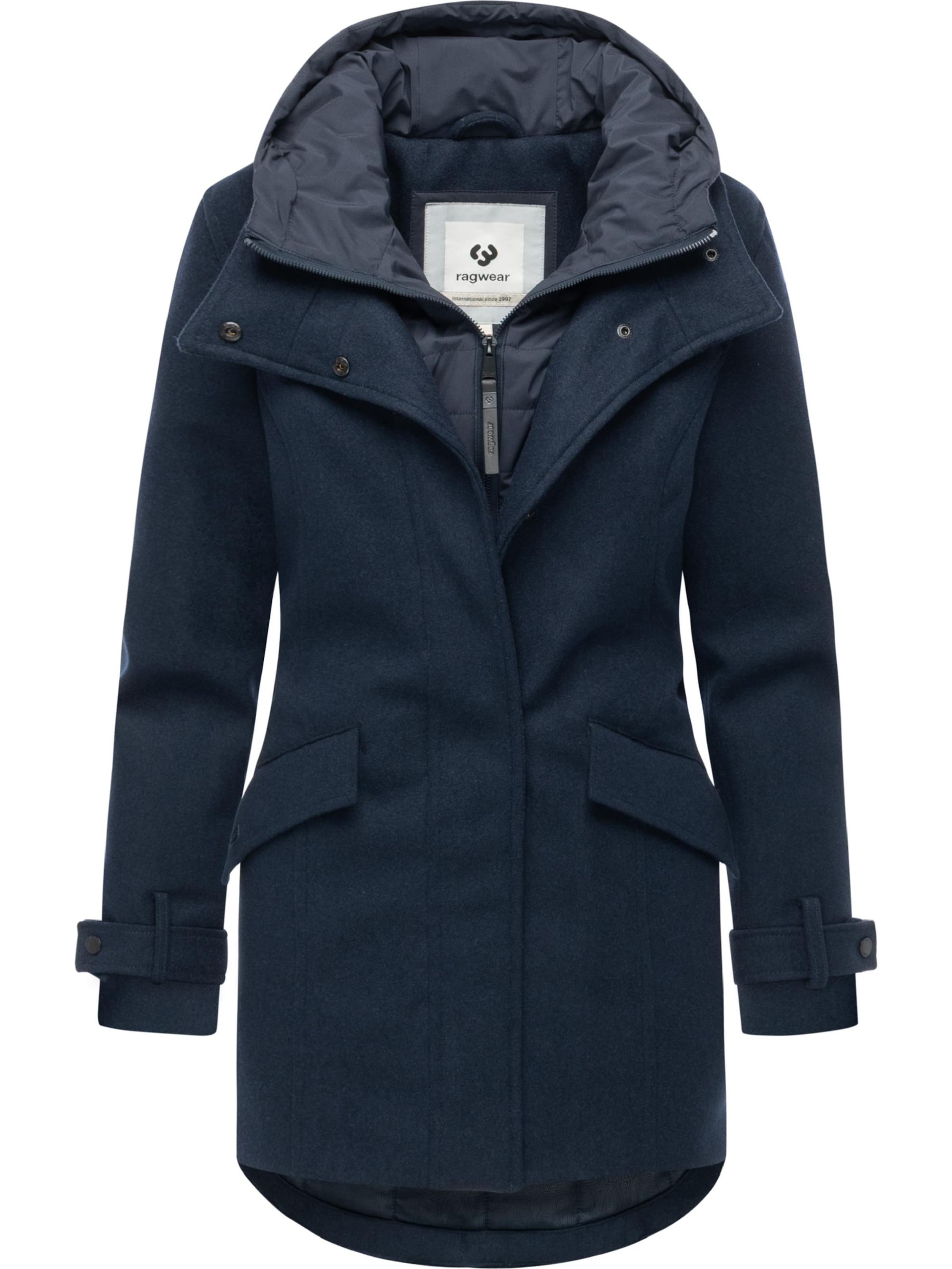 Palton funcțională 'Petuja Felt Youmodo' de la Ragwear pe albastru